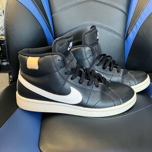 Nike Court Royale 2 Mid Black/White mens shoes size 9.5